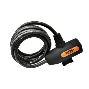 Замок KB 105 (8 мм х 185 см) Spiral Cable SEKURA