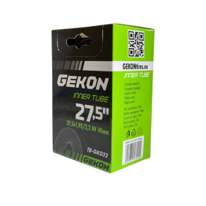 Камера GEKON 27,5 x 1.95/2.20 AV 40 мм у брендовому пакуванні доступно від 1 шт. Photo 2