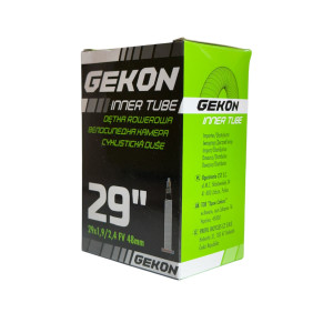 Камера GEKON 29 x 1.90/2.40 FV 48 мм (французький ніпель) з гайкою у брендовому пакуванні доступно від 1 шт