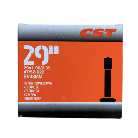 Камера CST 29 x 1.90/2.35 (700 x 47/52) AV 48 мм у брендовому пакуванні доступно від 1 шт
