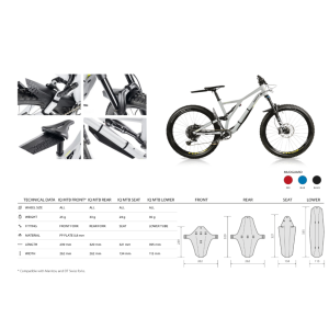Крила IQ MTB чорні (KHROM by Simpla) доступно від 1 шт. Photo 2