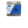 Ланцюг KMC B1 Wide Silver 1/2  X 1/8 112 ланок з замком в боксі (60 шт в ящику),  доступно від 1 шт 