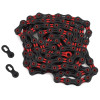 Ланцюг KMC DLC 11 Black/Red 1/2 X 11/128 118 ланок з замком в боксі доступно від 1 шт