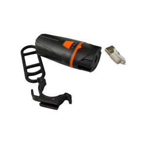 Ліхтар передній AU234 400LM, акум.1200mAh, USB  доступно від 1 шт. Photo 3