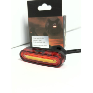 Ліхтар задній 096-COB червоний + білий 70 LM, акум.300mAh, USB доступно від 1 шт. Photo 3