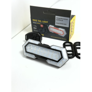 Ліхтар задній M4 з поворотами акум.800mAh, USB доступно від 1 шт