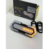 Ліхтар задній M4 з поворотами акум.800mAh, USB доступно від 1 шт