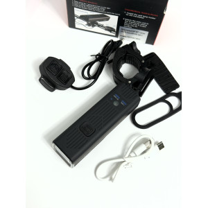 Ліхтар передній MT-007 + сигнал 450 LM, акум.2200 mAh, type-C доступно від 1 шт. Photo 3