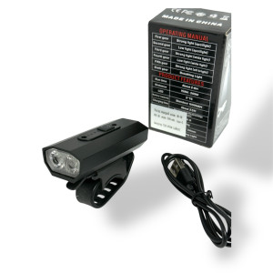 Ліхтар передній алюм. BK-08 400 LM, акум.1000 mAh, type-C доступно від 1 шт