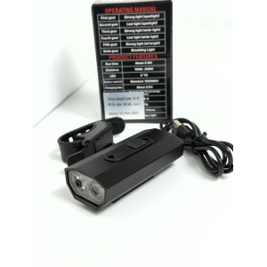 Ліхтар передній алюм. BK-08 400 LM, акум.1000 mAh, type-C доступно від 1 шт. Photo 2