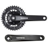 Шатуни SHIMANO алюмінієві FC-MT101-2 , 36/22T, 175 мм чорний доступно від 1 шт