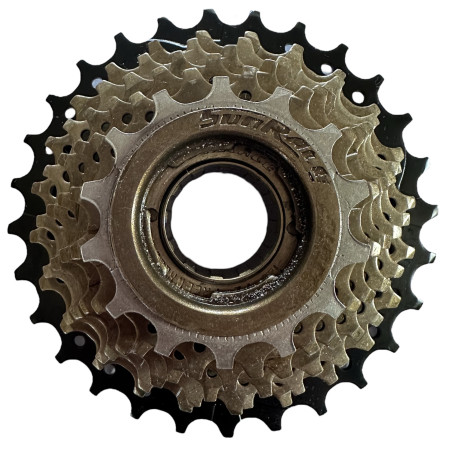 Вільнобіг SUN RACE MFM2A 7DS0 2S6 14-28T 7 шв. BROWN/BLACK Lockring Desing доступно від 1 шт