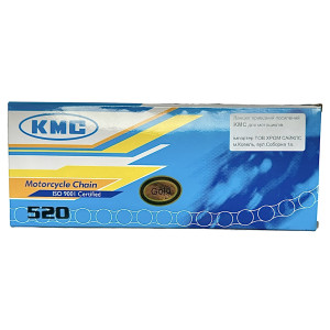 Ланцюг мото KMC 520 Gold/Black 116 ланок з замком привідний доступно від 1 шт (10 шт в ящику)