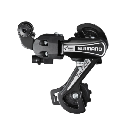 Перемикач задній SHIMANO TOURNEY RD-TY21B-GS 6/7-шв болт чорний доступно від 1 шт