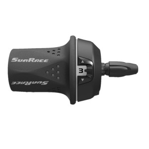 Шифтери SUN RACE TSM21 л+п R7/L3 сірий пара. Photo 3